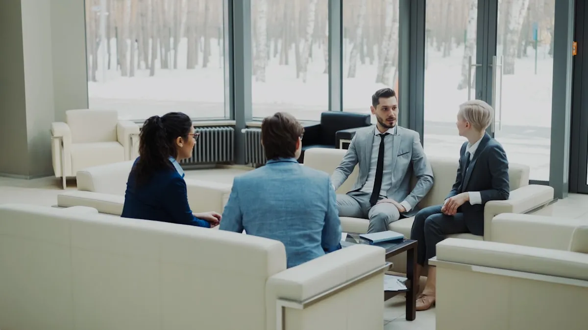 Coaching-Gespräch in vertrauensvoller Atmosphäre
